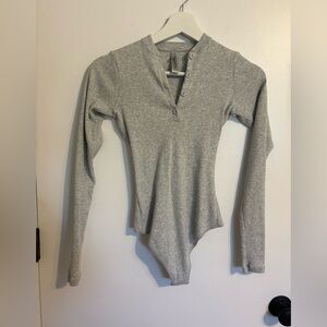 SKIMS long sleeve body suit